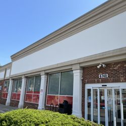 National Painting Contractors - These photos show a CVS located in Oak Park, Illinois. At this location, we power washed and painted the exterior of the building.