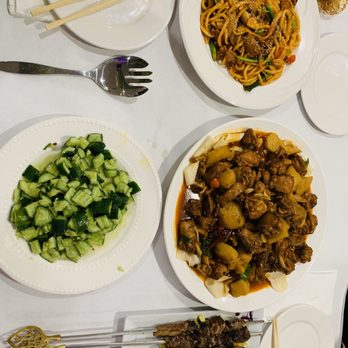 Dolan's - Big Plate Chicken, Lamb Stick,  Spicy-Fried Noodle Samsa - Asian Fusion Near Me - Alhambra, California