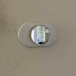 Google - Nest Thermostat Trim Kit and Nest Smart Programmable Wifi Thermostat - Snow