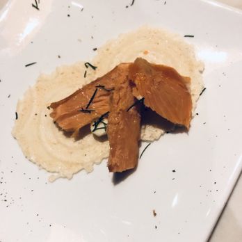 Silver Fox Steakhouse - Smoked Salmon and Dill on a Flaky Crackers - Steakhouses Near Me - Fort Worth, Texas Silver Fox Steakhouse - Smoked Salmon and Dill on a Flaky Crackers - Steakhouses Near Me - Fort Worth, Texas