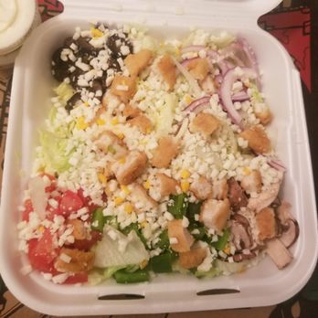 The Pizza Palace - Chicken salad, it's awesome. - Pizza Near Me - Oklahoma City, Oklahoma The Pizza Palace - Chicken salad, it's awesome. - Pizza Near Me - Oklahoma City, Oklahoma