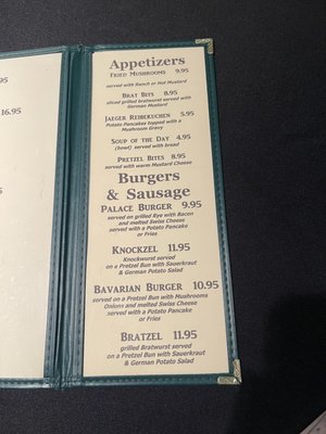Menu photo 1 Dreamland Palace German Restaurant Waterloo, IL Menu photo 1 Dreamland Palace German Restaurant Waterloo, IL