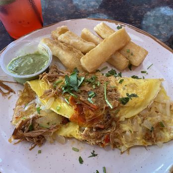 La QChara - Yum yum - Cuban Omelet - Latin American Near Me - Melrose, Massachusetts