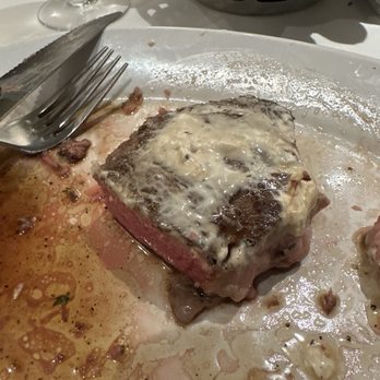 Brenner's on the River Walk - What's left of my Ribeye, yummy, melt in your mouth tender - Steakhouses Near Me - San Antonio, Texas Brenner's on the River Walk - What's left of my Ribeye, yummy, melt in your mouth tender - Steakhouses Near Me - San Antonio, Texas