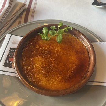 La Bicyclette - Passion fruit crème brûlée - French Near Me - Carmel, California