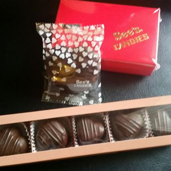 See's Candies - Milk Chocolate Mini Assortment Box, Scotchmallow Heart, Deep Dark Chocolate Truffle Hearts. - Candy Stores Near Me - Foothill Ranch, California