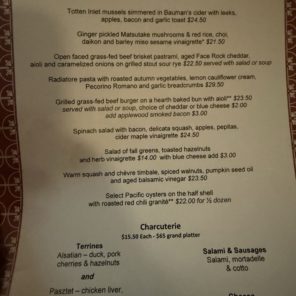 Higgins Restaurant - The bar menu - French Near Me - Portland, Oregon Higgins Restaurant - The bar menu - French Near Me - Portland, Oregon