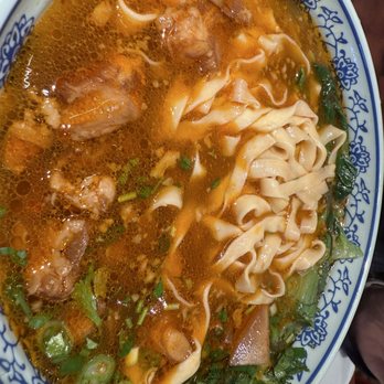 Ox 9 Lanzhou HandPulled Noodles - 紅燒牛骨麵 - Chinese Near Me - Cupertino, California