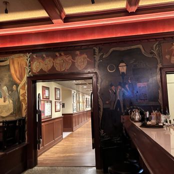 Stockyards Restaurant - Hallway from bar to restrooms to main dining area - Steakhouses Near Me - Phoenix, Arizona