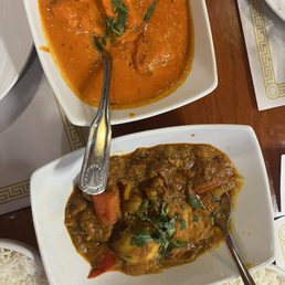 Butter Chicken and Kadai Chicken Butter Chicken and Kadai Chicken