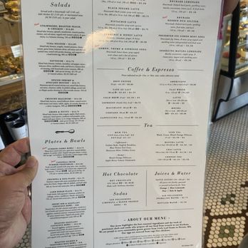 Tatte Bakery & Cafe | Pier 4 - Photo 7: Menu 2 of 2 - Coffee & Tea Near Me - Boston, Massachusetts