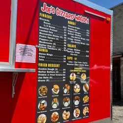 Joe's Gizzard Wagon - Menu