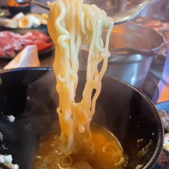 KPOT Korean BBQ & Hot Pot - Ramen pull - Korean Near Me - Syracuse, New York KPOT Korean BBQ & Hot Pot - Ramen pull - Korean Near Me - Syracuse, New York