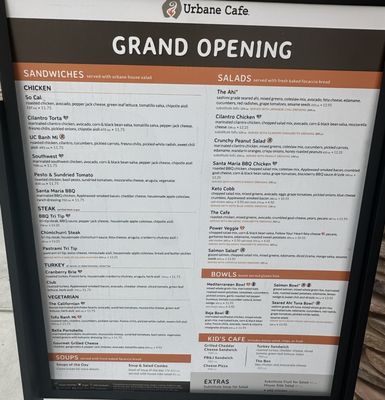 Menu photo 3 Urbane Cafe San Diego, CA Menu photo 3 Urbane Cafe San Diego, CA