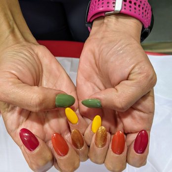Judy Nails - Fall set - Nail Salons Near Me - Los Angeles, California Judy Nails - Fall set - Nail Salons Near Me - Los Angeles, California