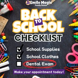 Smile Magic of Killeen - Backpack?
 School supplies?
 Healthy smile? Let's check that off!