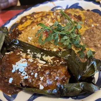 Pappasito's Cantina - Handmade Pork Tamale & Ixtapa Beef Enchilada - Tex-Mex Near Me - Arlington, Texas