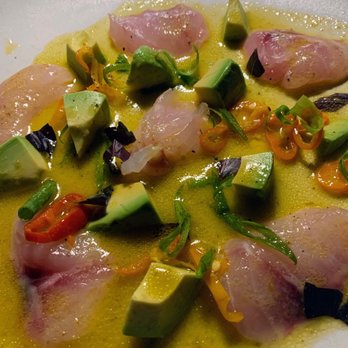 Josephine House - White Fish Crudo - American Near Me - Austin, Texas Josephine House - White Fish Crudo - American Near Me - Austin, Texas