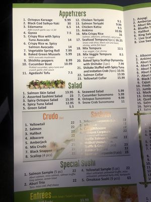 Menu photo 6 Sushi Beluga Playa del Rey, CA Menu photo 6 Sushi Beluga Playa del Rey, CA