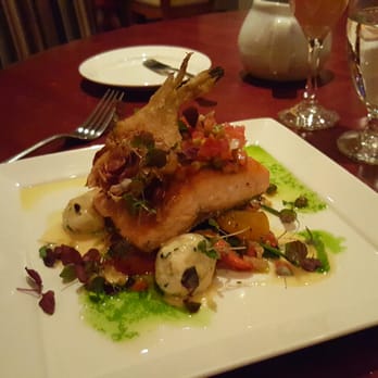 The Rainbow Room - Salmon (forgot entree name) - Breakfast & Brunch Near Me - Niagara Falls, Ontario The Rainbow Room - Salmon (forgot entree name) - Breakfast & Brunch Near Me - Niagara Falls, Ontario