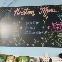 Sunshine Vape and Coffee - Drink menu