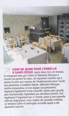 Restaurant L'Embellie (à 7 km de Cluny, En Bourgogne) by null