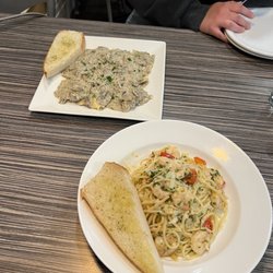 Bravo Pizza & Kitchen - Truffle Ravioli & Prawn Pasta
