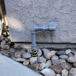 Gas leak repaired! Gas leak repaired!
