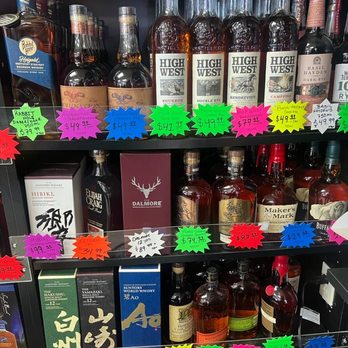 Vineyard Market - a shelf of liquor bottles - Grocery Near Me - Sonoma, California Vineyard Market - a shelf of liquor bottles - Grocery Near Me - Sonoma, California