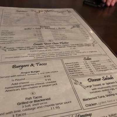 Menu photo 4 Jim Shaw's Restaurant Macon, GA