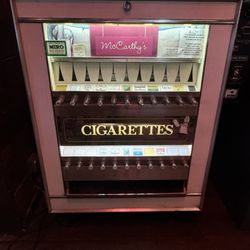 McCarthy's Pub - Cigarette machine!! Thought these had all been "retired"....