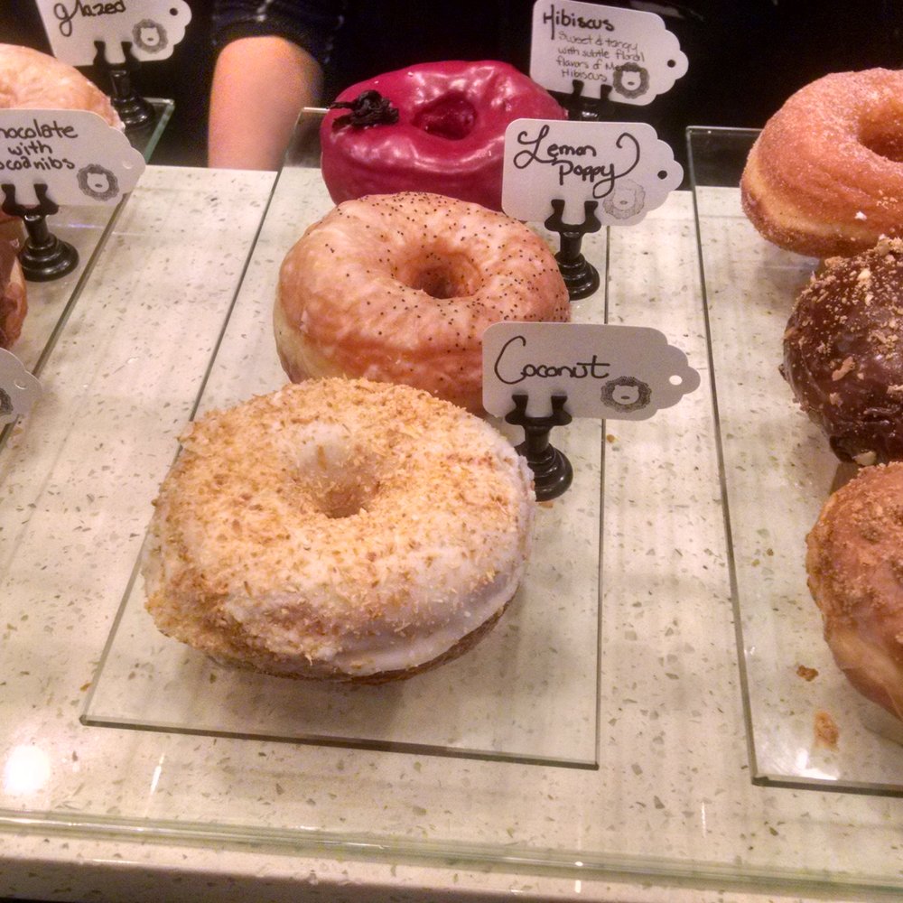 Cream Coffee & Tea Shop - Doughnut selection - Donuts Near Me - Brooklyn, New York