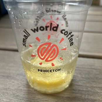 Small World Coffee - Iced green tea is not sweetened. - Coffee & Tea Near Me - Princeton, New Jersey