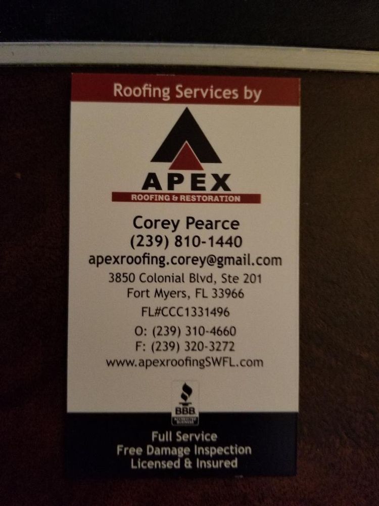 Slide of Apex Roofing and Restoration