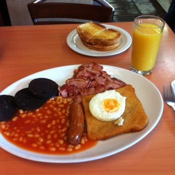 Harry's Cafe - Big breakfast!  This is only £4.40 with orange juice! - Cafes Near Me - London, XGL