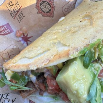 Velvet Taco - Brisket taco with cheese tortilla - New American Near Me - Grapevine, Texas Velvet Taco - Brisket taco with cheese tortilla - New American Near Me - Grapevine, Texas