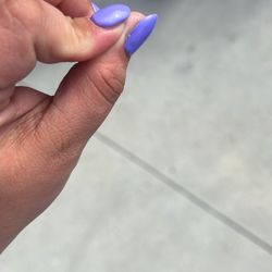 A Nail & Spa - Covered poor acrylic job with the polish
