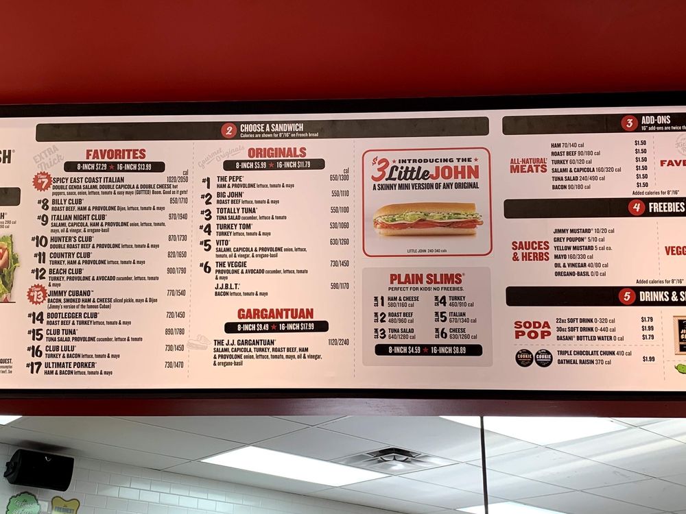 Food from Jimmy John's