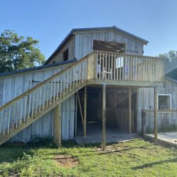 Thomas Framing Services - Outside deck build
