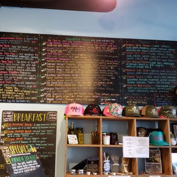 Moku Roots - The wide variety menu! - Vegan Near Me - Kula, Hawaii