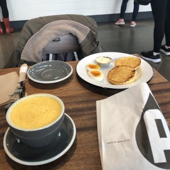 Avid Coffee - Turmeric latte, scone, and gluten free English muffin and soft egg. Yum! - Cafes Near Me - Santa Rosa, California Avid Coffee - Turmeric latte, scone, and gluten free English muffin and soft egg. Yum! - Cafes Near Me - Santa Rosa, California