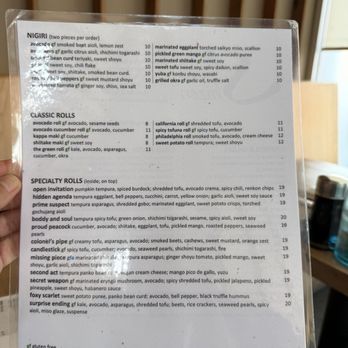 Shizen - Sushi Bars Near Me - San Francisco, California