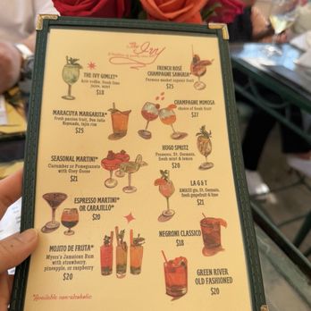 The Ivy - New American Near Me - Los Angeles, California