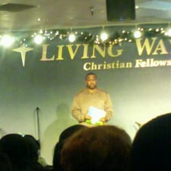 Living Way Christian Fellowship - Pastor Webber reading the Christmas Story to the kids.