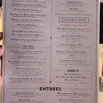The Henry - Menu - Coffee & Tea Near Me - Coronado, California