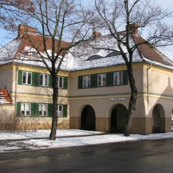 Gartenstadt Staaken - Das sogenannte "Tor" am Torweg. Mit schöner Gaslaterne!!!
