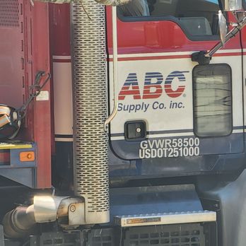 ABC Supply Co - More of the truck that hit it and fled - Building Supplies Near Me - Hudson, Florida