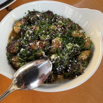 Nancy's Hustle - Brussels sprouts - New American Near Me - Houston, Texas Nancy's Hustle - Brussels sprouts - New American Near Me - Houston, Texas