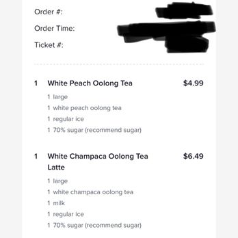 Auntea Jenny - What I ordered. I didn't ask for less ice or anything to warrant the cup not being filled all the way. - Bubble Tea Near Me - Buena Park, California