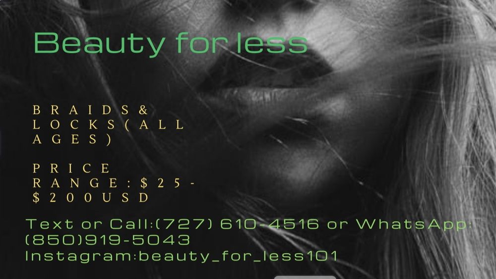 Beauty for Less Logo